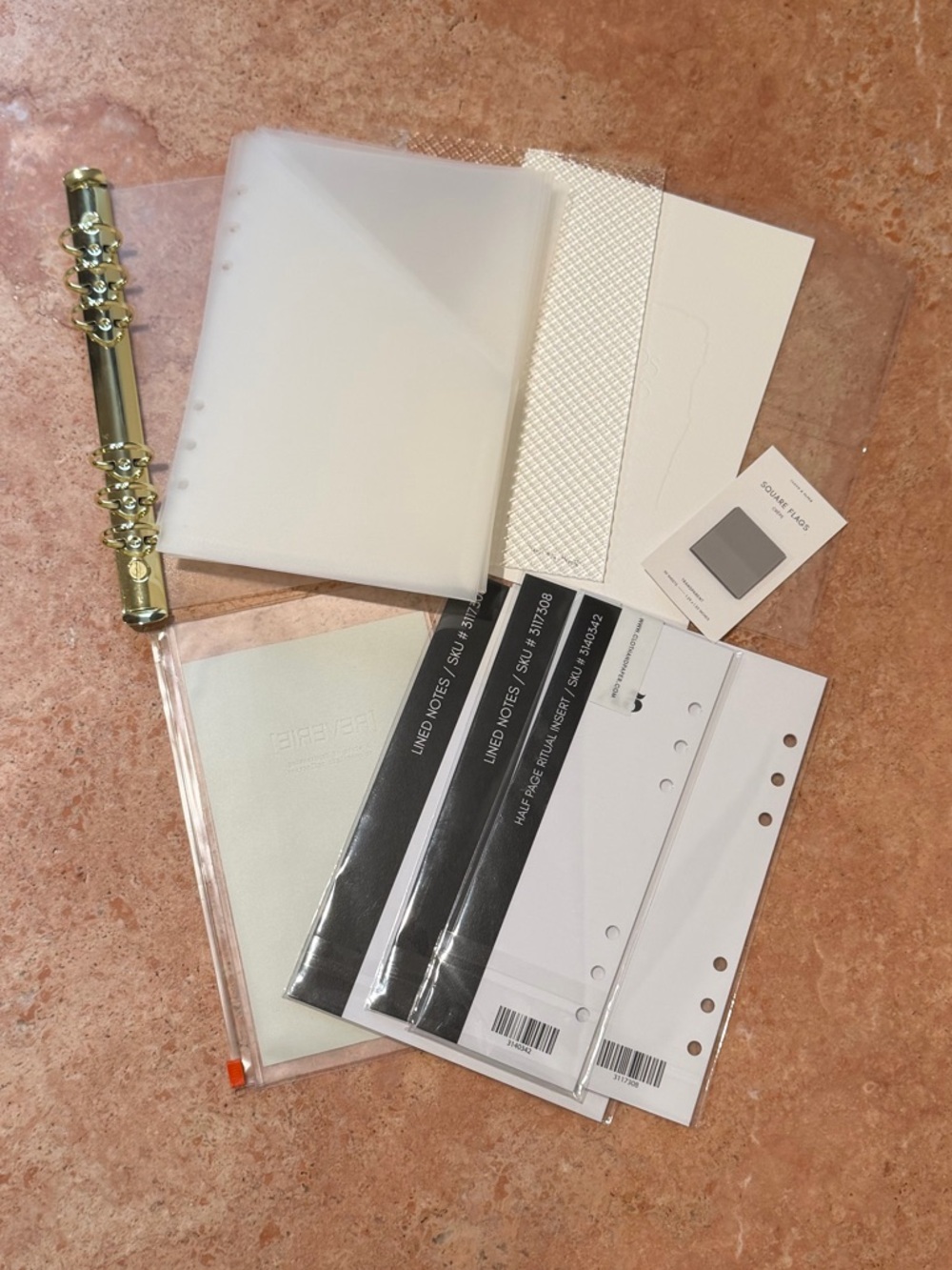 Cloth & Paper Planner Inserts